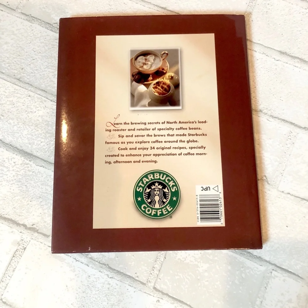 Vintage Starbucks Passion For Coffee First Edition 1994 Hardcover Recipe Book